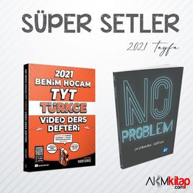 TYT Türkçe Video Ders Notları ve Kr Akademi No Problem 2 Kitap Set-Benim Hocam Yayınları