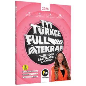 TYT Türkçenin Matematiği Full Tekrar Video Ders Kitabı Gamze Hoca F10 Yayınları