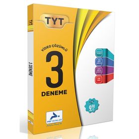 TYT Video Çözümlü 3 Deneme Paraf Yayınları