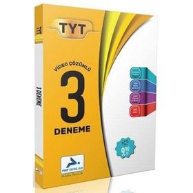 TYT Video Çözümlü 3 Fasikül Deneme PRF Paraf Yayınları