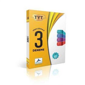 TYT Video Çözümlü 3 Fasikül Deneme PRF Paraf Yayınları