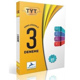 TYT Video Çözümlü 3 Fasikül Deneme PRF Paraf Yayınları