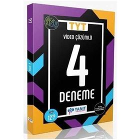 TYT Video Çözümlü 4 Deneme Yanıt Yayınları