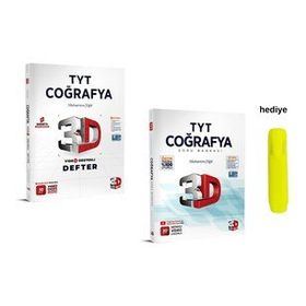 Tyt Video Destekli Coğrafya Defter ve Soru Bankası Seti - 3D Yayınları