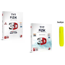 Tyt Video Destekli Fizik Defter ve Soru Bankası Seti - 3D Yayınları