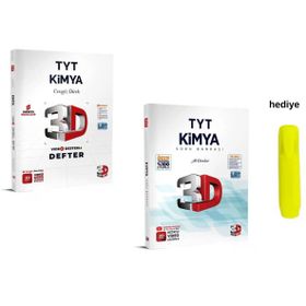 Tyt Video Destekli Kimya Defter ve Soru Bankası Seti - 3D Yayınları