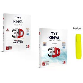 Tyt Video Destekli Kimya Defter ve Soru Bankası Seti - 3D Yayınları