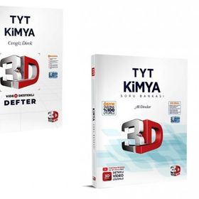 Tyt Video Destekli Kimya Defter ve Soru Bankası Seti - 3D Yayınları
