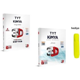Tyt Video Destekli Kimya Defter ve Soru Bankası Seti - 3D Yayınları
