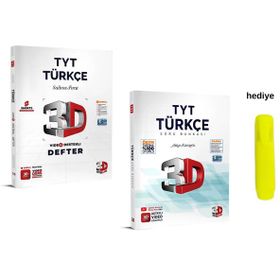 Tyt Video Destekli Türkçe Defter ve Soru Bankası Seti - 3D Yayınları