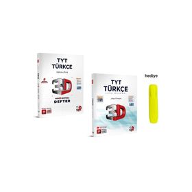 Tyt Video Destekli Türkçe Defter ve Soru Bankası Seti - 3D Yayınları