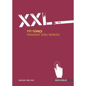 TYT XXL Türkçe Paragraf Soru Bankası - Dersia Yayınları