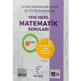 TYT Yeni Nesil Matematik Soruları - Karekök Yayınları