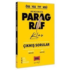 TYT YGS ÖSS MSÜ Benzersiz Paragraf Çıkmış Sorular Klas Serisi-Yargı Yayınları