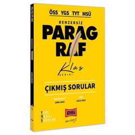 TYT YGS ÖSS MSÜ Benzersiz Paragraf Çıkmış Sorular Klas Serisi-Yargı Yayınları