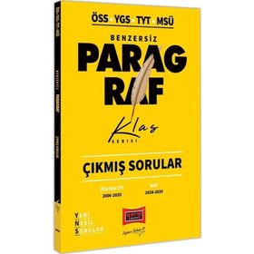 TYT YGS ÖSS MSÜ Benzersiz Paragraf Çıkmış Sorular Klas Serisi-Yargı Yayınları