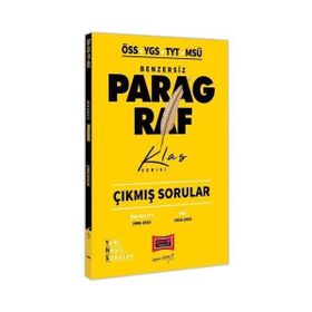TYT YGS ÖSS MSÜ Benzersiz Paragraf Çıkmış Sorular Klas Serisi-Yargı Yayınları