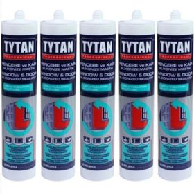 Tytan 5x500 gr Beyaz Silikonize Mastik