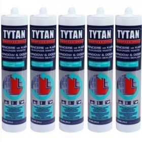 Tytan 5x500 gr Beyaz Silikonize Mastik