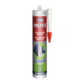Tytan Polyfix 500 gr Beyaz Silikonize Mastik