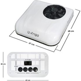 U-Frigo 12V Elektrikli Karavan Tavan Kliması
