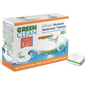 U Green Clean 30 talet Bitkisel Bulaşık Makinesi Deterjanı