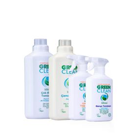 U Green Clean Baby Bitkisel Deterjan Seti 4'lü