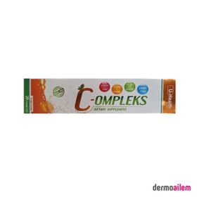 U-Health Pharma C-ompleks Vitamin C 15 Efervesan Tablet