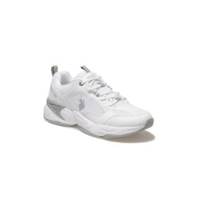 U.S. Polo Assn. 100604322 Maybe Beyaz Erkek Sneaker Ayakkabı