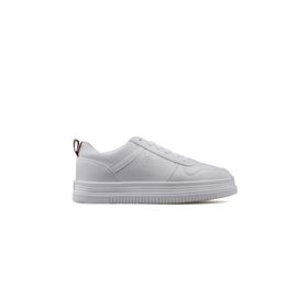 U.S. Polo Assn. 100909442 Abe 1fx Beyaz Gri Kadın Günlük Ayakkabı