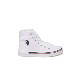 U.S. Polo Assn. 100910633 Penelope High 1FX Beyaz Kadın Havuz Taban Sneaker