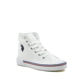 U.S. Polo Assn. 101087272 Penelope High 2Fx Kadın Beyaz Spor Ayakkabı