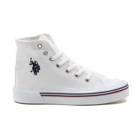 U.S. Polo Assn. 101087272 Penelope High 2Fx Kadın Beyaz Spor Ayakkabı