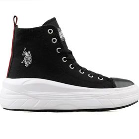 U.S. Polo Assn. 101098260 Clementine Tex 2FX Siyah Kadın Sneaker Ayakkabı