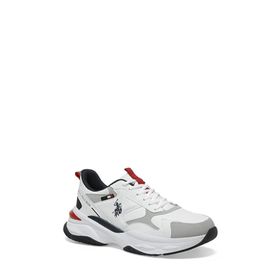 U.S. Polo Assn. 101392157 Solıdar 3Pr Beyaz Erkek Sneaker Ayakkabı