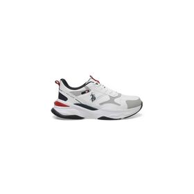 U.S. Polo Assn. 101392157 Solıdar 3Pr Beyaz Erkek Sneaker Ayakkabı