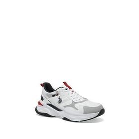 U.S. Polo Assn. 101392157 Solıdar 3Pr Beyaz Erkek Sneaker Ayakkabı