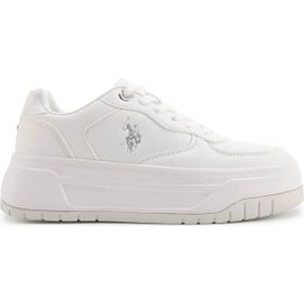 U.S. Polo Assn. 101887222 Elfy 4PR Beyaz Kadın Klasik Sneaker