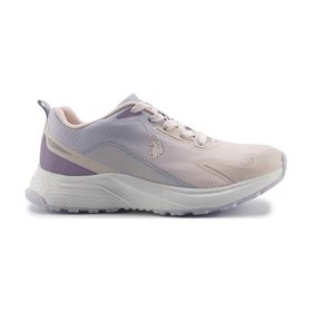 U.S. Polo Assn. 101938173 Javi Wmn 5FX Pudra Pembe Lila Kadın Koşu Ayakkabısı