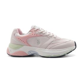 U.S. Polo Assn. 101947381 Walor Wmn 5FX Pudra Pembe Kadın Koşu Ayakkabısı