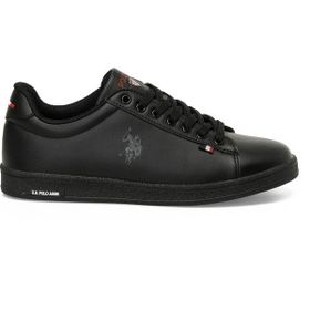 U.S. Polo Assn. 101983039 Franco GR 5FX Siyah Erkek Çocuk Klasik Sneaker