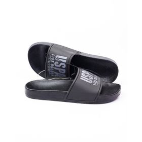 U.S. Polo Assn. 10S28GUSTY Siyah Gri Erkek Terlik