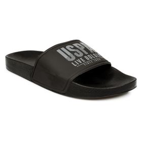 U.S. Polo Assn. 10S28GUSTY Siyah Gri Erkek Terlik