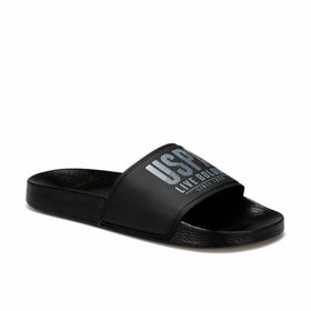 U.S. Polo Assn. 10S28GUSTY Siyah Gri Erkek Terlik