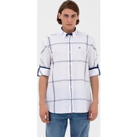 U.S. Polo Assn. 1575255 Lacivert Erkek Gömlek