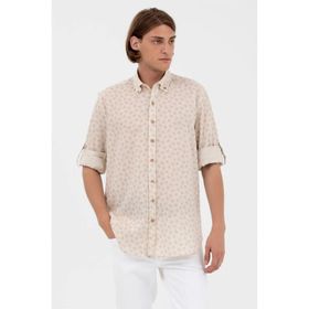 U.S. Polo Assn. 1577132 Camel Erkek Gömlek