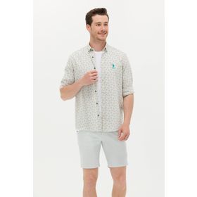U.S. Polo Assn. 1577132 Yeşil Erkek Gömlek