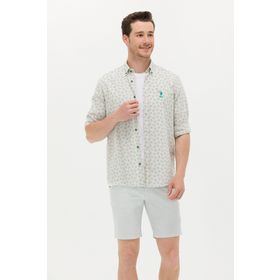 U.S. Polo Assn. 1577132 Yeşil Erkek Gömlek