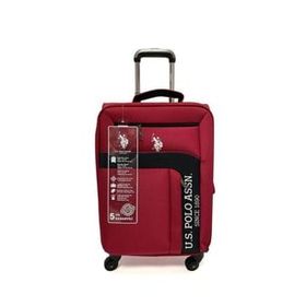 U.S. Polo Assn. 21282 Bordo Kumaş Orta Boy Valiz