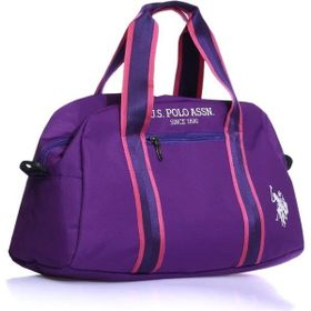 U.S. Polo Assn. 23828 Mor Orta Boy Unisex Çok Gözlü Spor Fitness Seyahat Çantası